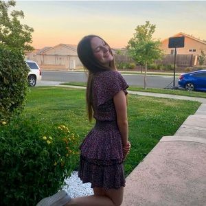 Patrons of Peace Flower Dress, Size XS